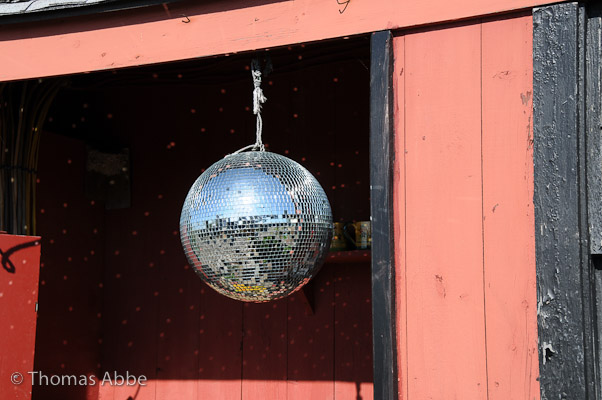 Disco Ball at the French Farm